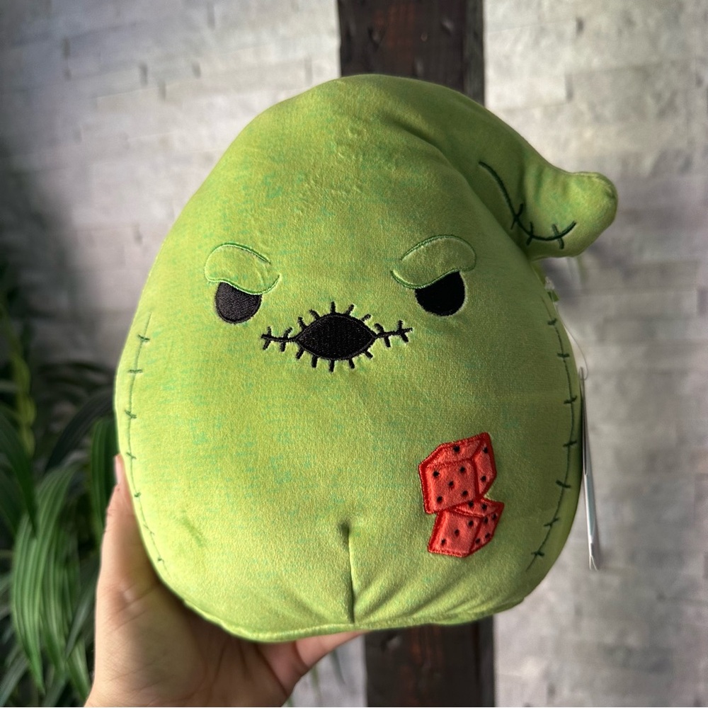 Disney SQUISHMALLOWS Nightmare Before Christmas Green “Oogie Boogie” Plush NWT